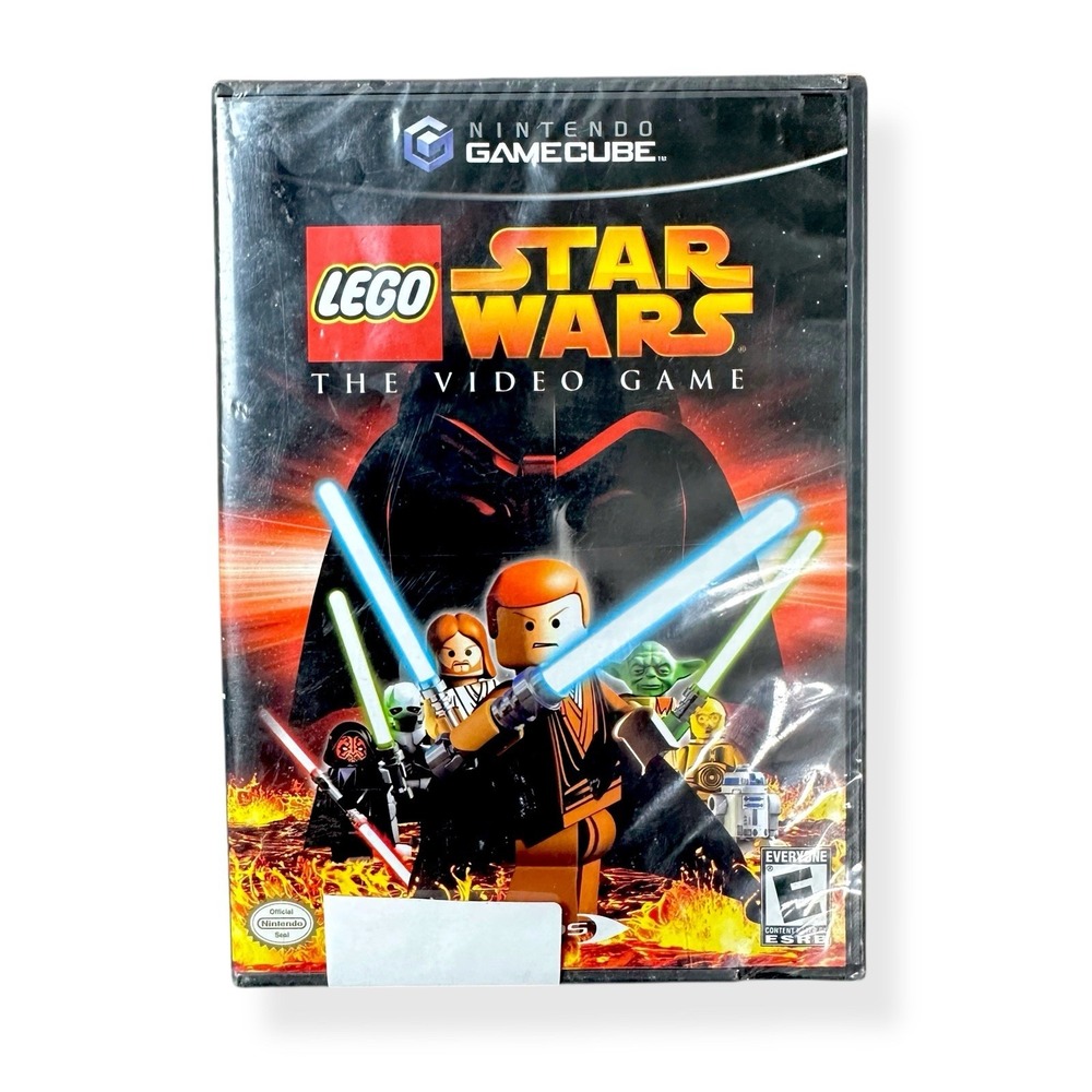LEGO Star‎ Wars: The Video Game (Gamecube) NEW SEALED BLACK LABEL Y-FOLD